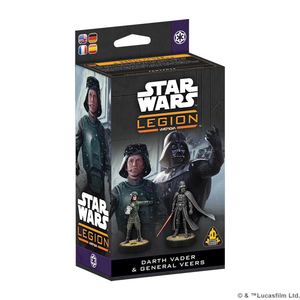 Star Wars Legion Darth Vade and General Veers