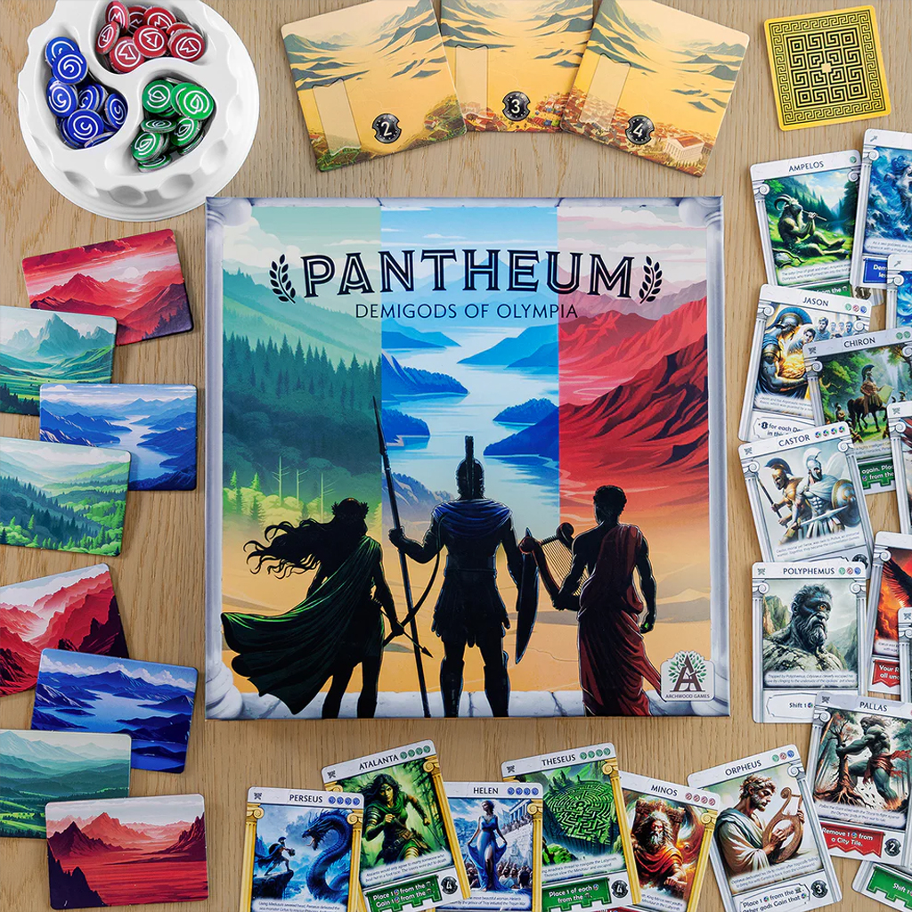 Pantheum Demigods of Olympia