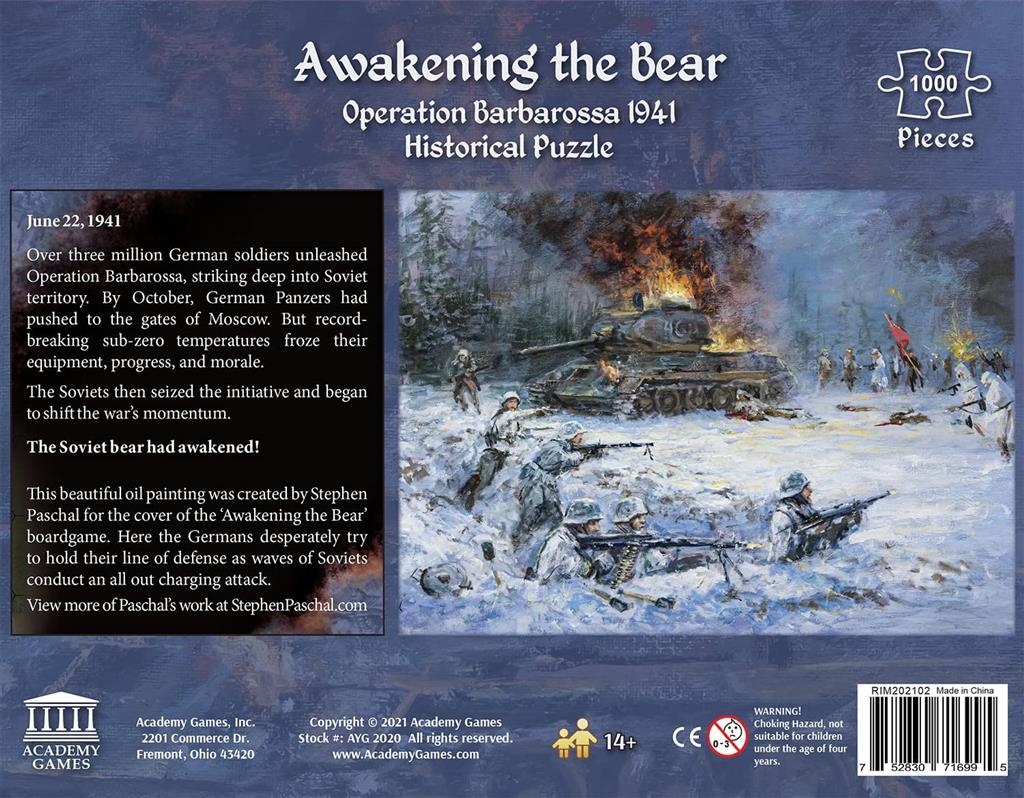 Awakening the Bear Barbarossa Puzzle 1000 pcs