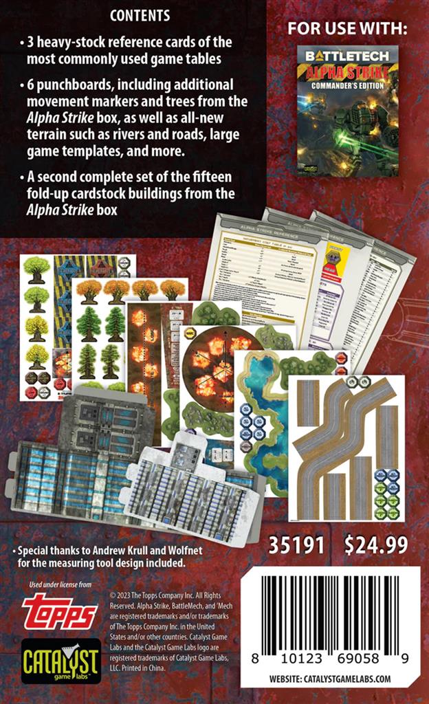 BattleTech Counter Pack-Alpha Strike