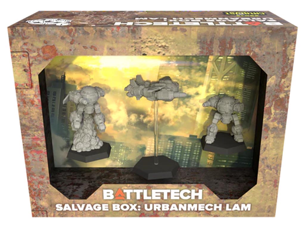 BattleTech Salvage Box Urban Mech LAM