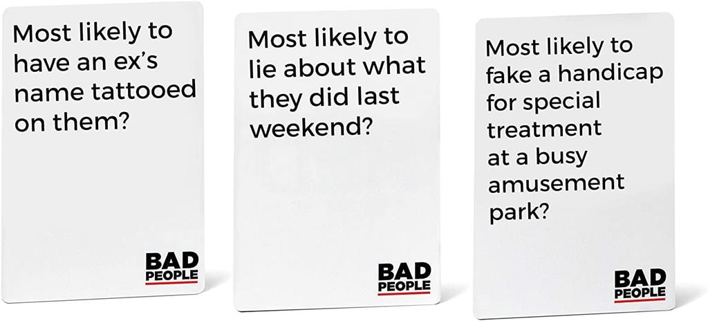 Bad People White Exp.
