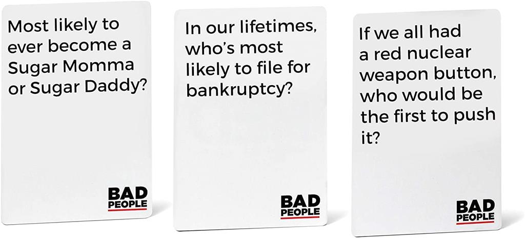 Bad People White Exp.
