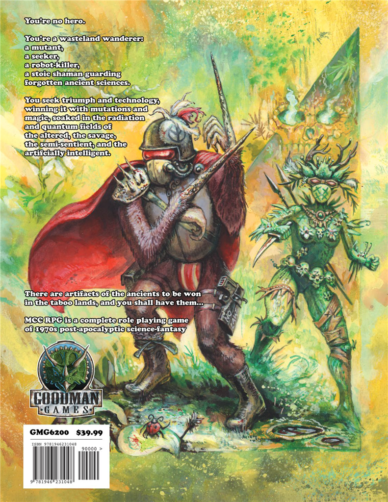 MCC RPG Core Rulebook Hardcover