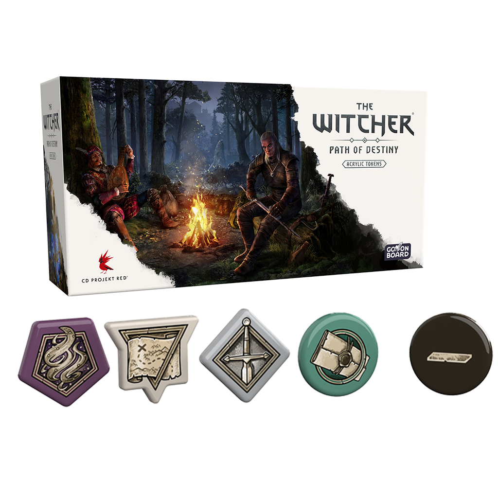 The Witcher Path of Destiny Acrylic Tokens