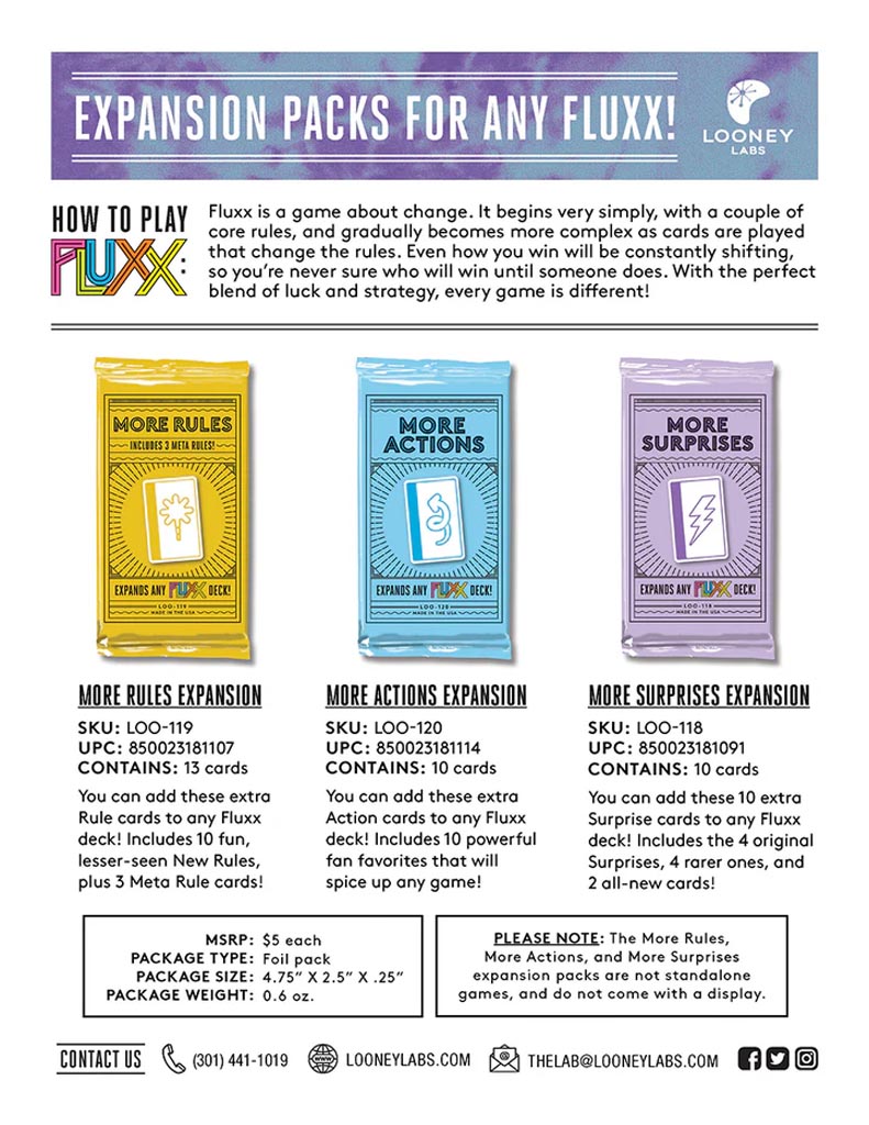 More Rules Fluxx Exp.