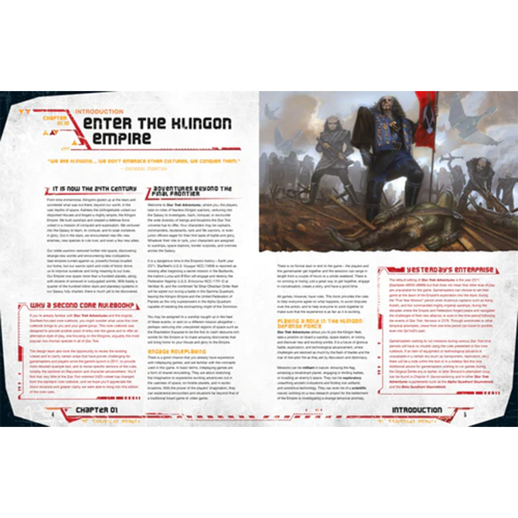 Star Trek RPG Klingon Collector's Edition Rulebook