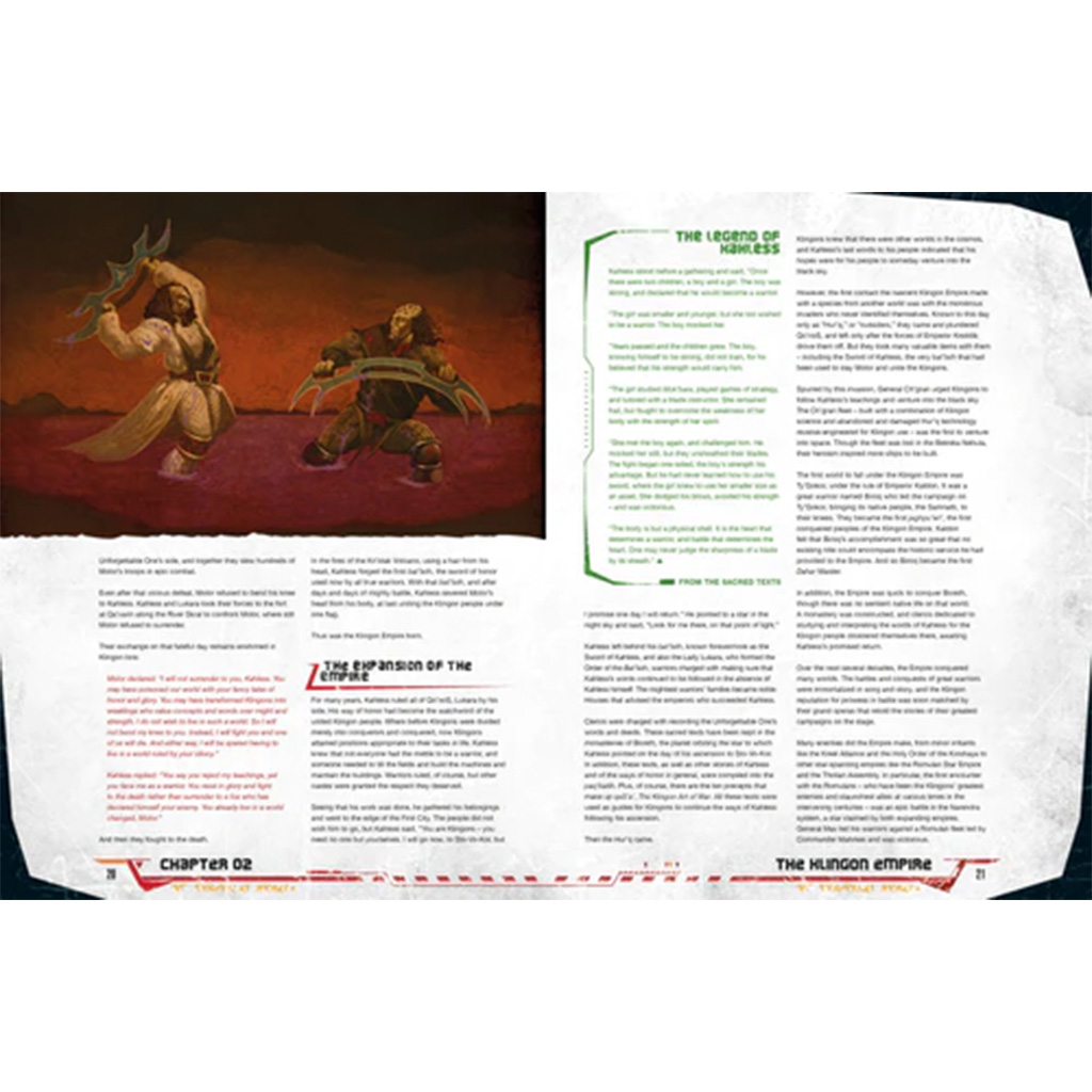 Star Trek RPG Klingon Collector's Edition Rulebook