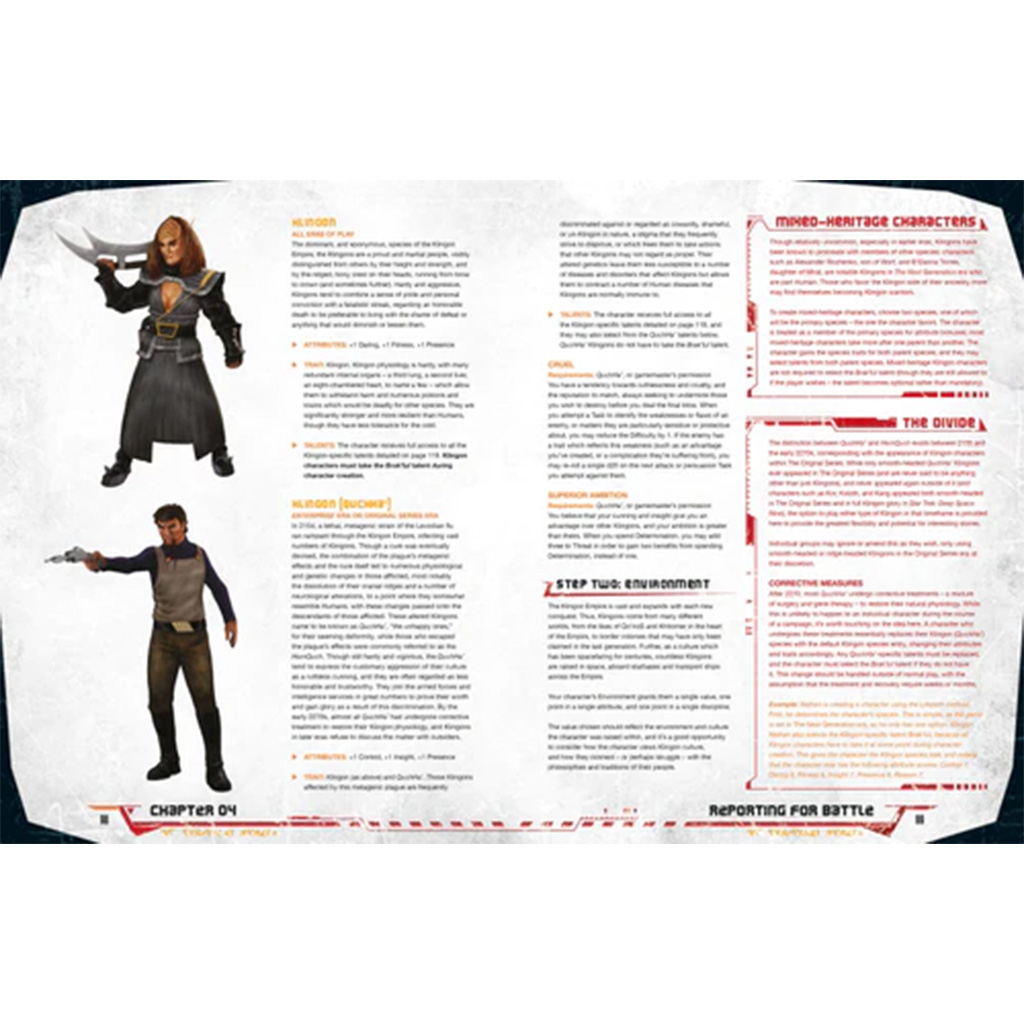 Star Trek RPG Klingon Collector's Edition Rulebook