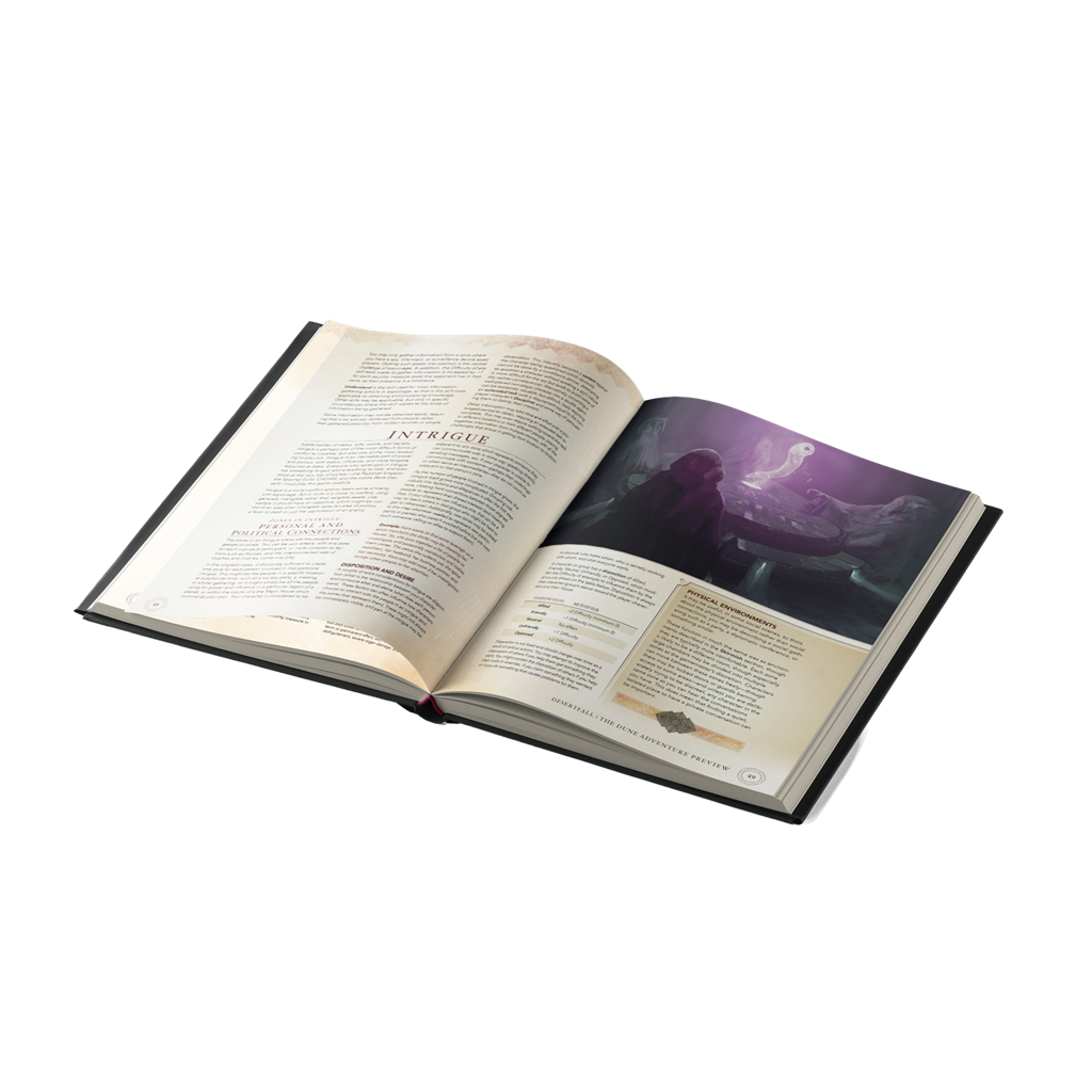 Dune Adventures in the Imperium Core Rulebook