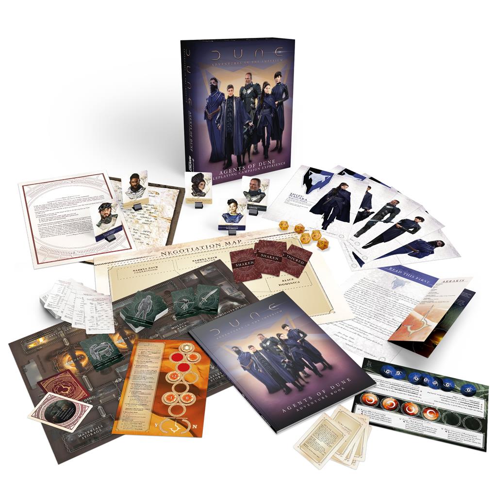 Dune Adventures in the Imperium Agents of Dune Box