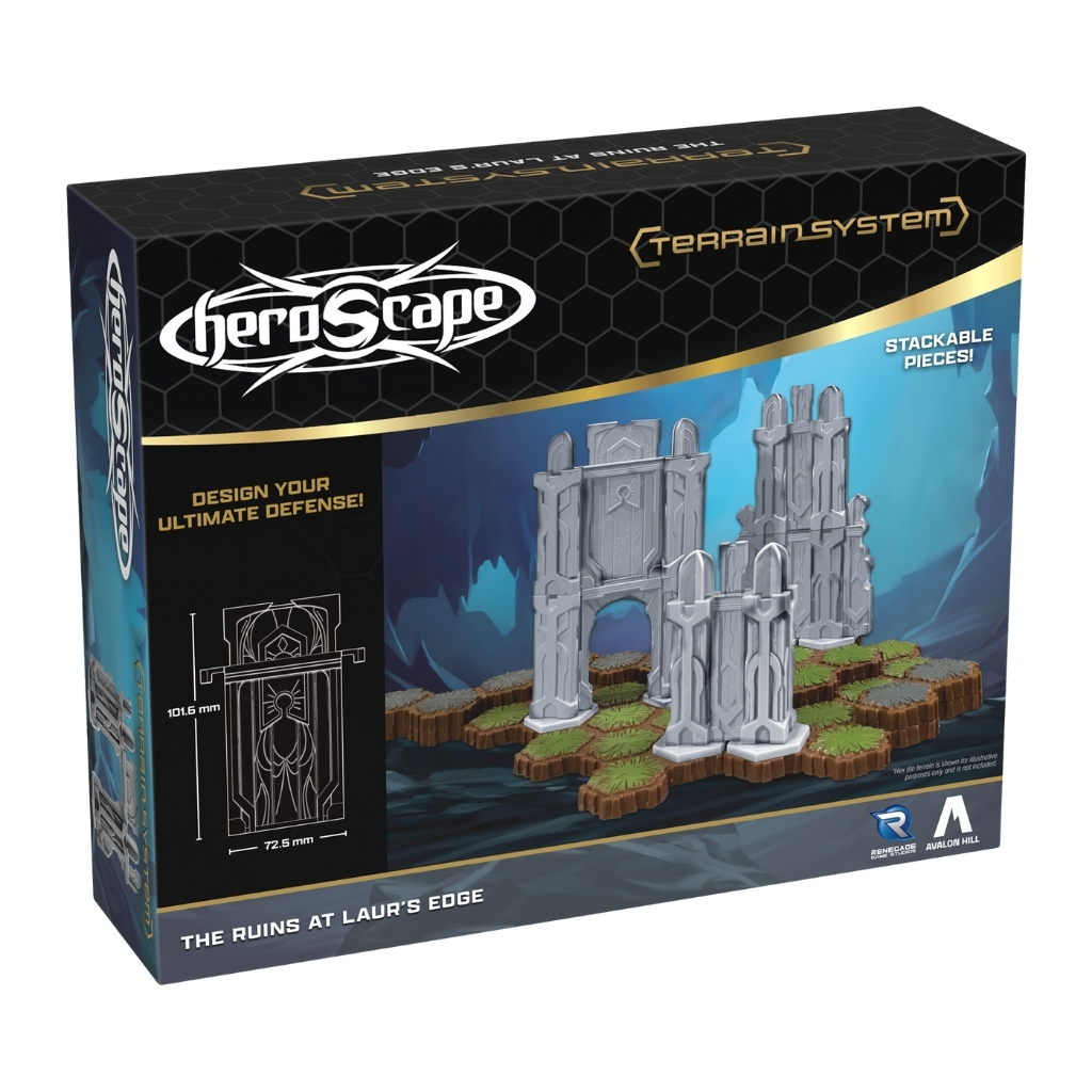 Heroscape The Ruins at Laur's Edge Terrain Exp.