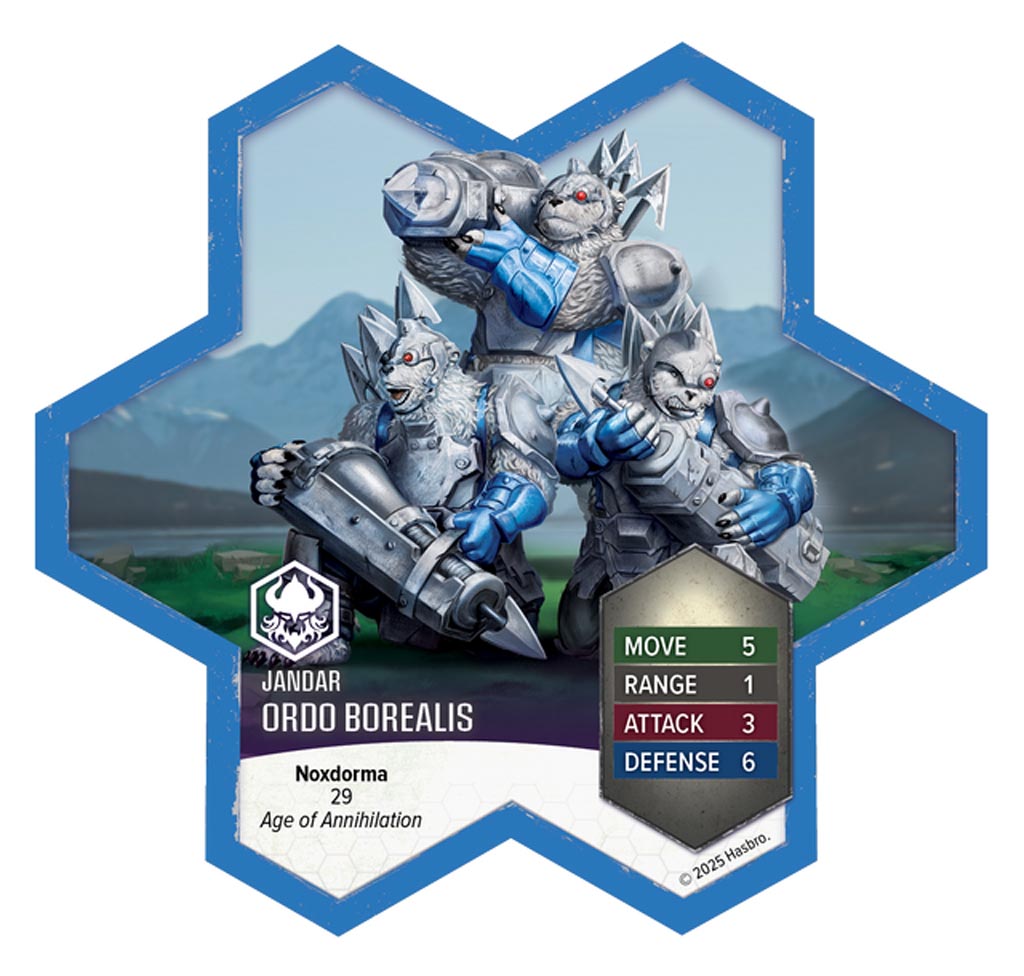 Heroscape RT Primus Adelbern, Ordo Borealis Exp.