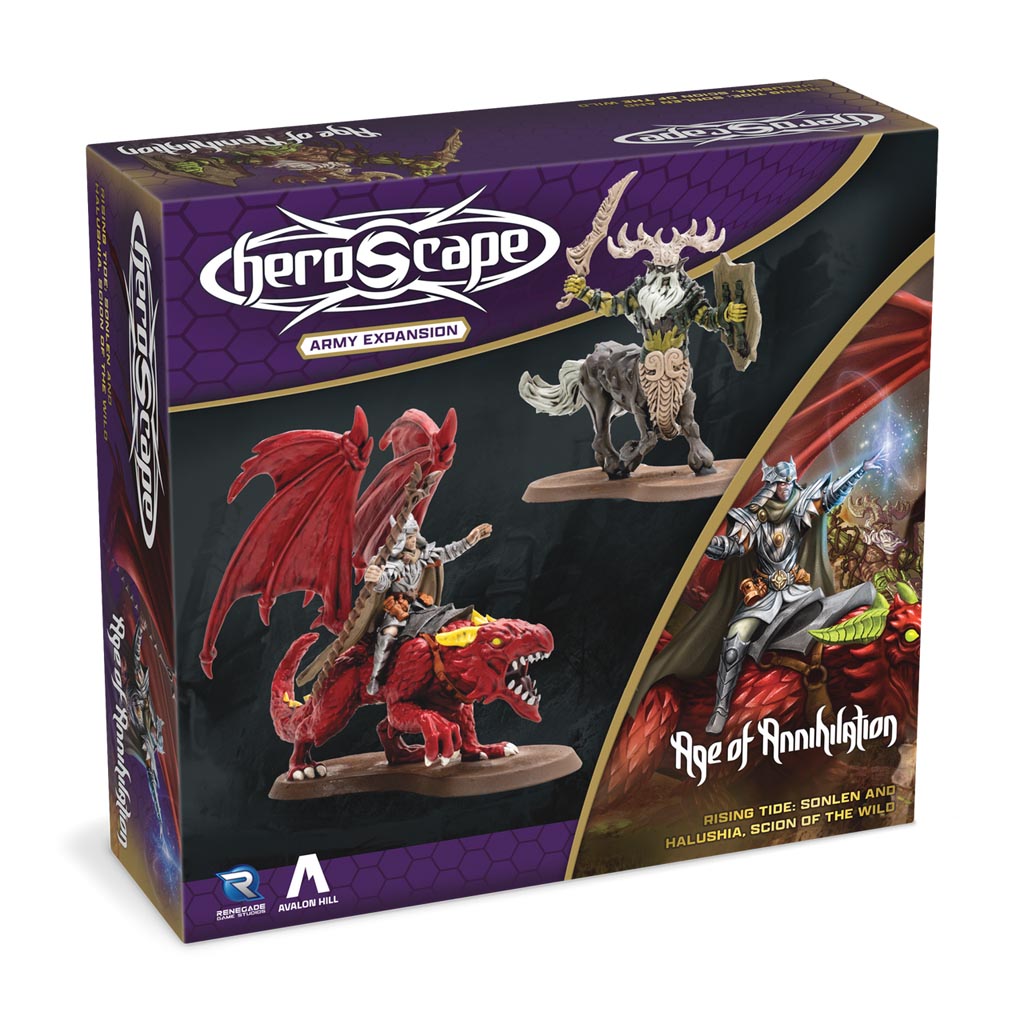 Heroscape RT Sonlen, Halushia, Scion Exp.