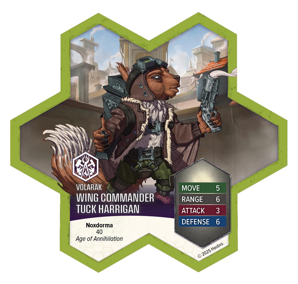 Heroscape RT Tuck Harrigan-Vorid Glidestrikers Exp