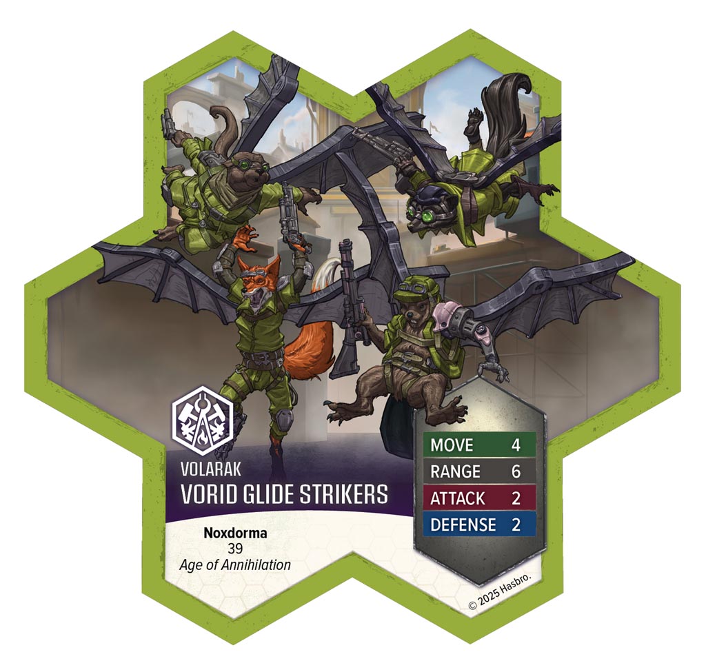 Heroscape RT Tuck Harrigan-Vorid Glidestrikers Exp