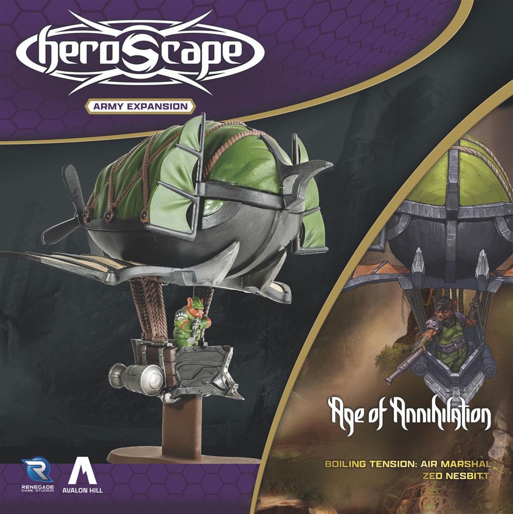Heroscape Boiling Tension Air Marshal Zed Nesbitt
