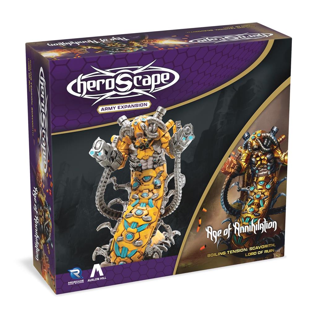Heroscape Boiling Tension Scavorith Lord of Ruin