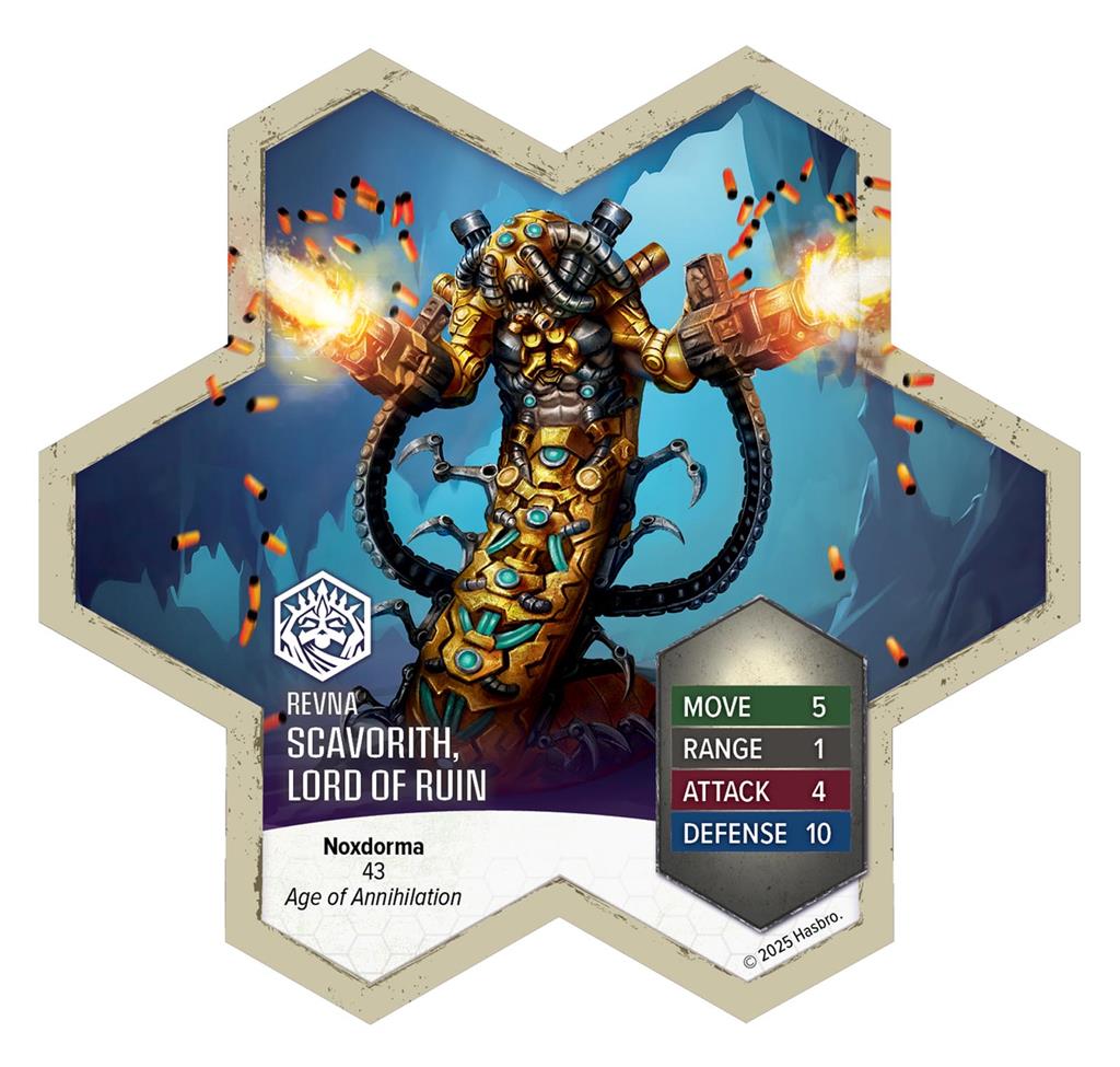 Heroscape Boiling Tension Scavorith Lord of Ruin