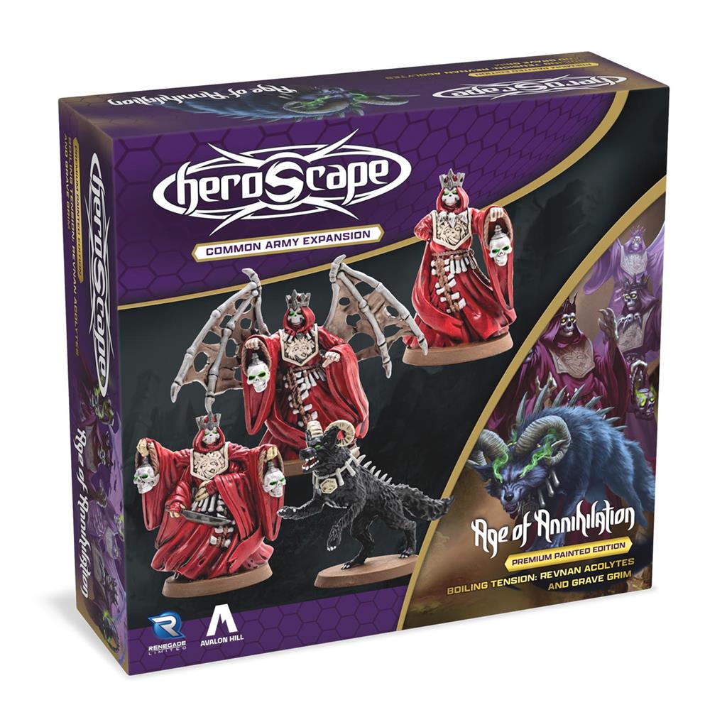 Heroscape BT Revnan Acolytes & Grave Grim