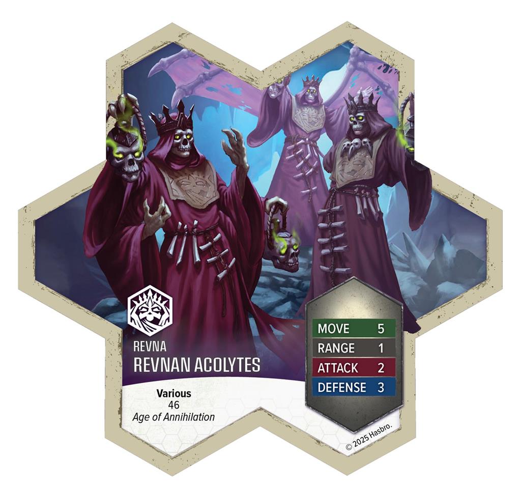 Heroscape BT Revnan Acolytes & Grave Grim