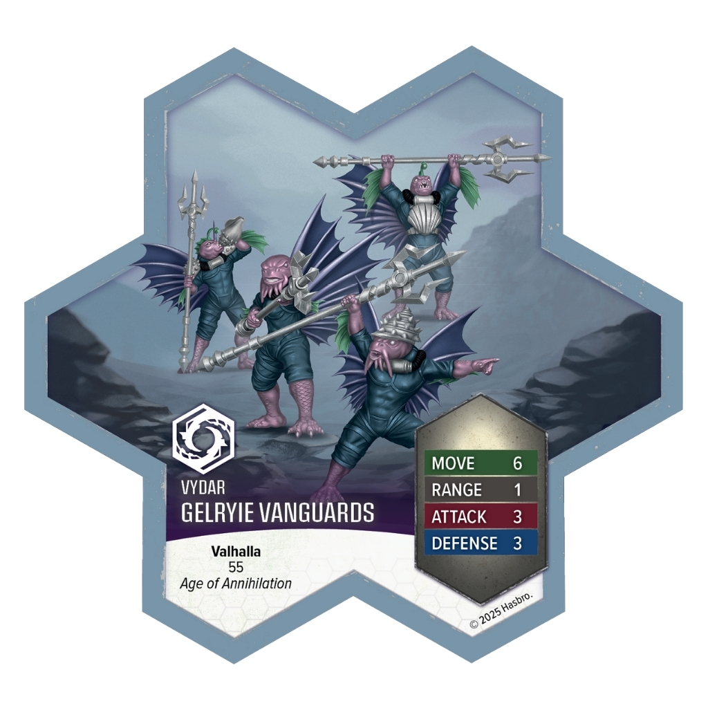 Heroscape Age of Annihilation Krakenling & Gelryie