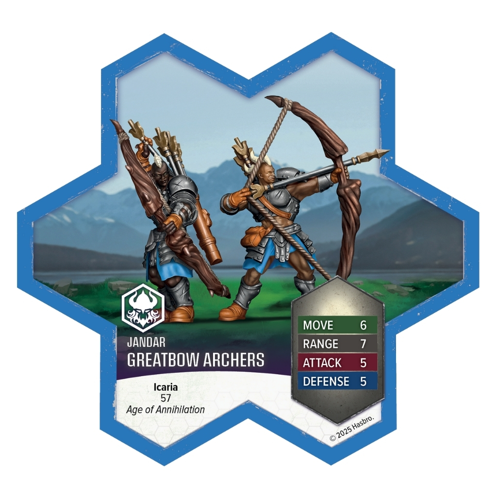 Heroscape Age of Annihilation Archers & Scions