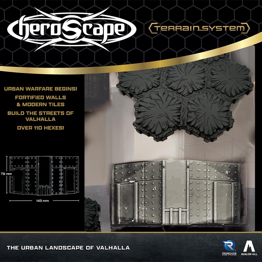 Heroscape The Urban Landscape of Valhalla Terrain