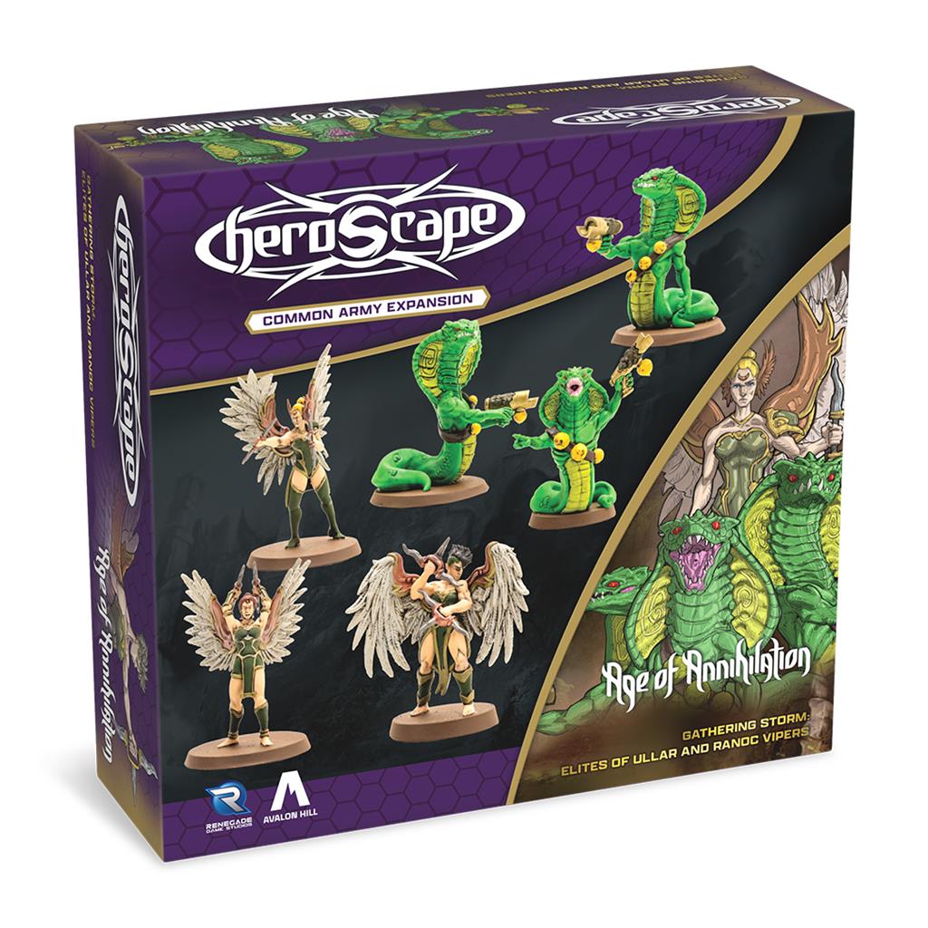 Heroscape Age of Annhilation Elites and Vipers