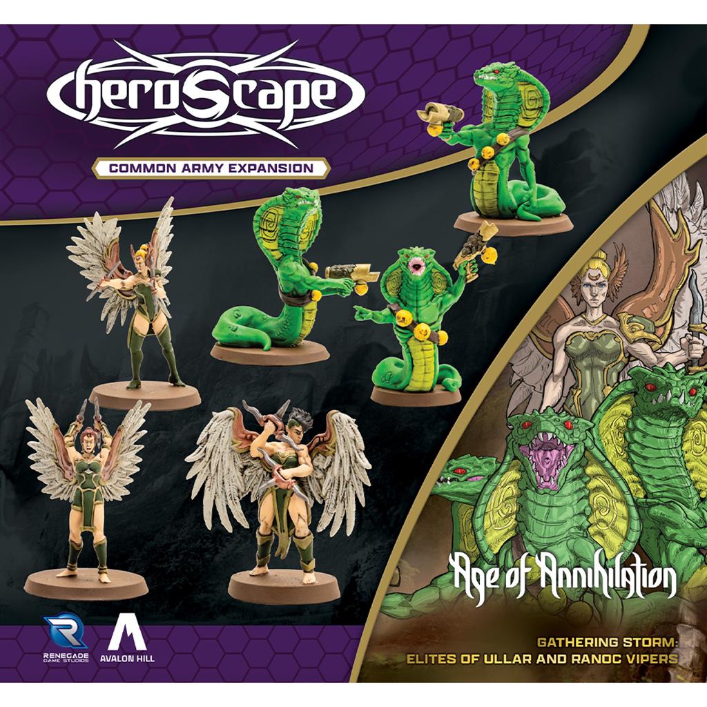 Heroscape Age of Annhilation Elites and Vipers