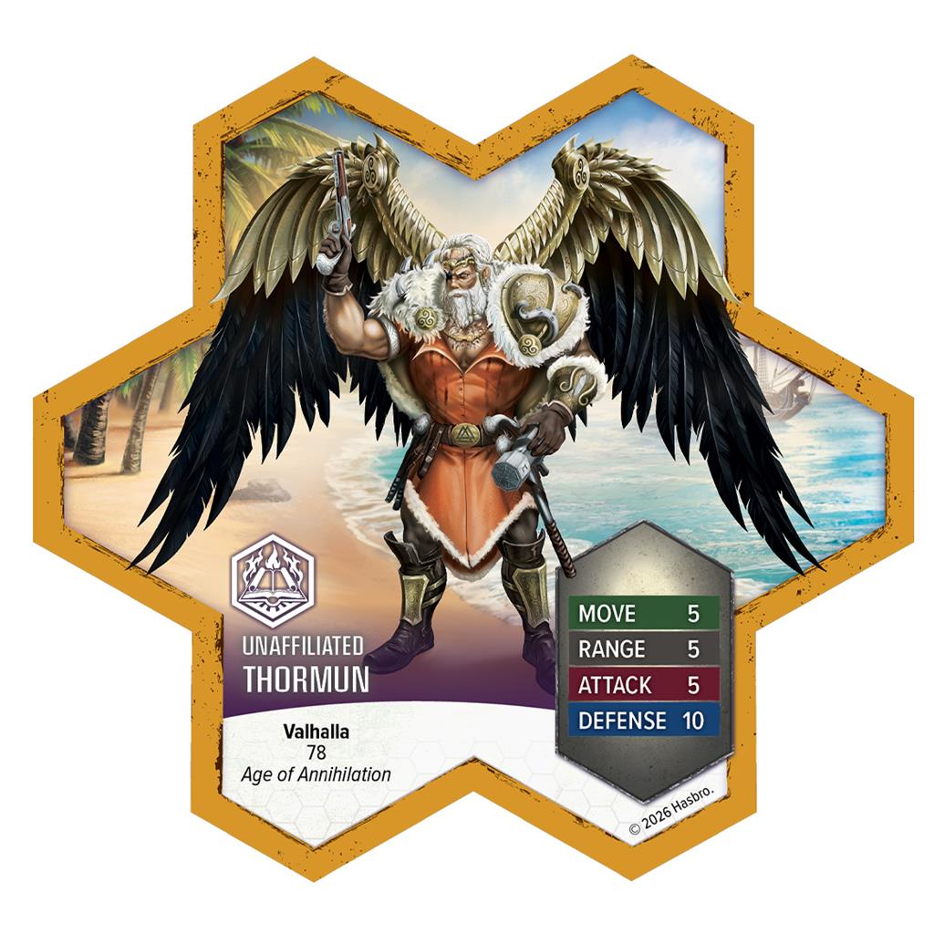 Heroscape Age of Annhilation Thormun and Kraken
