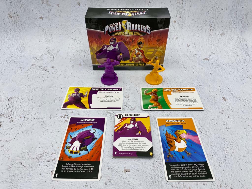 Power Rangers HotG Bulk and Skull Character Pack