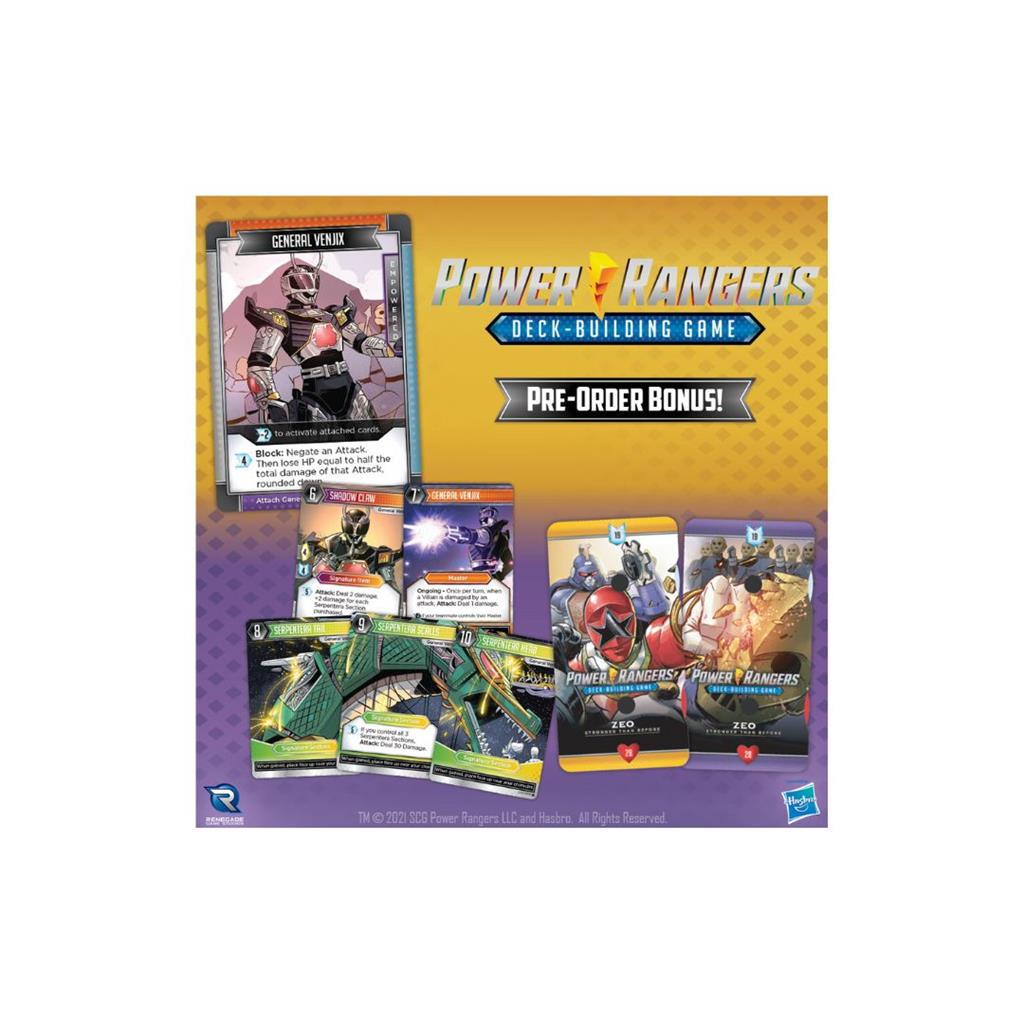 Power Rangers Deckbuilding Game Bonus Box #2