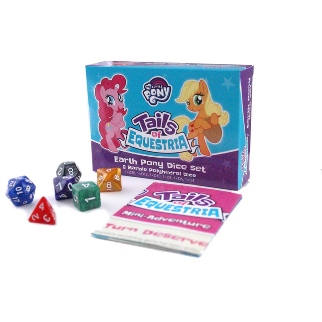My Little Pony Earth Pony Dice set