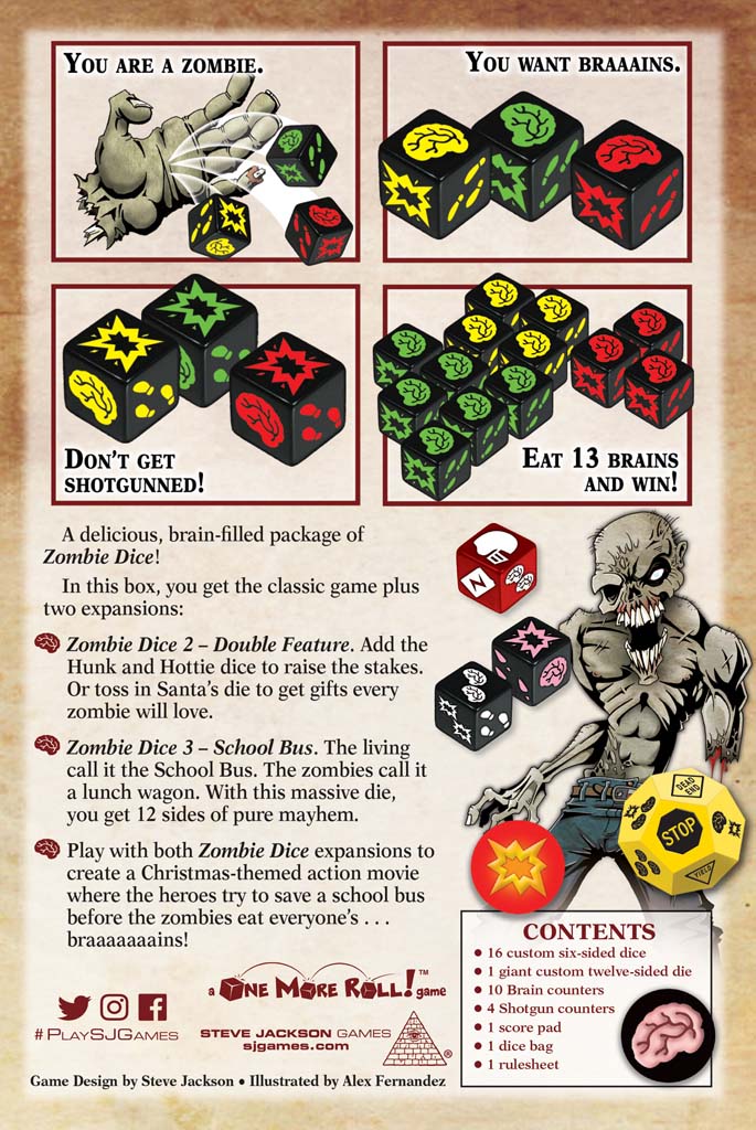 Zombie Dice Horde Edition