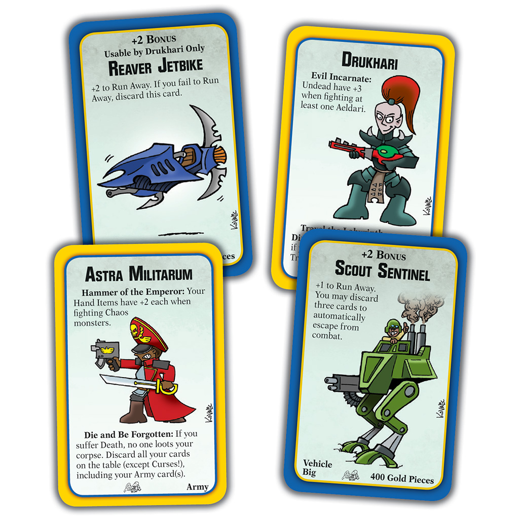 Munchkin Warhammer 40K Rank and Vile