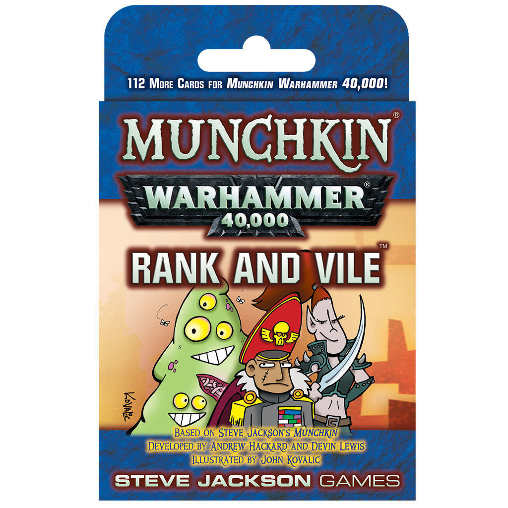 Munchkin Warhammer 40K Rank and Vile