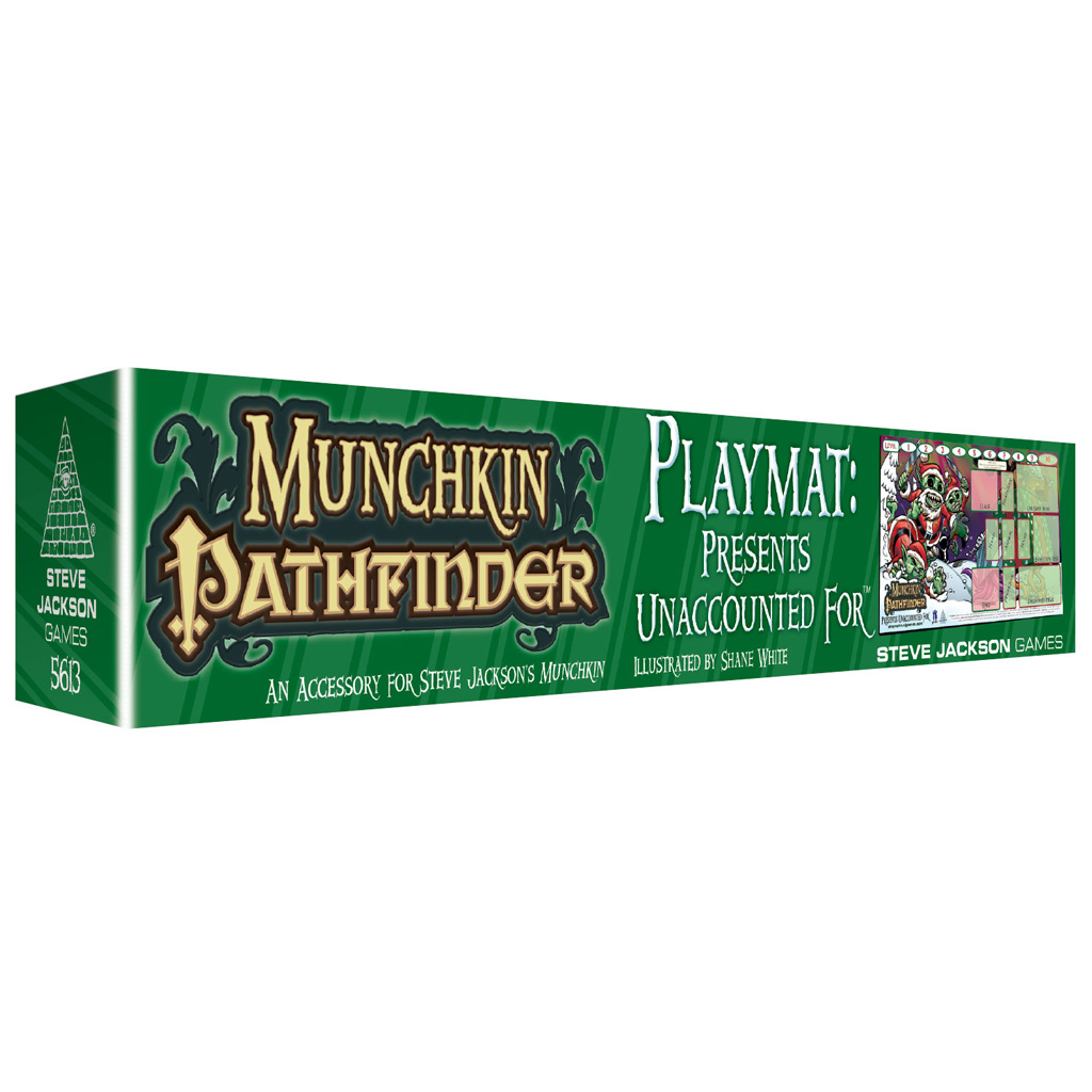 Munchkin Pathfinder Playmat Presents Unaccounted