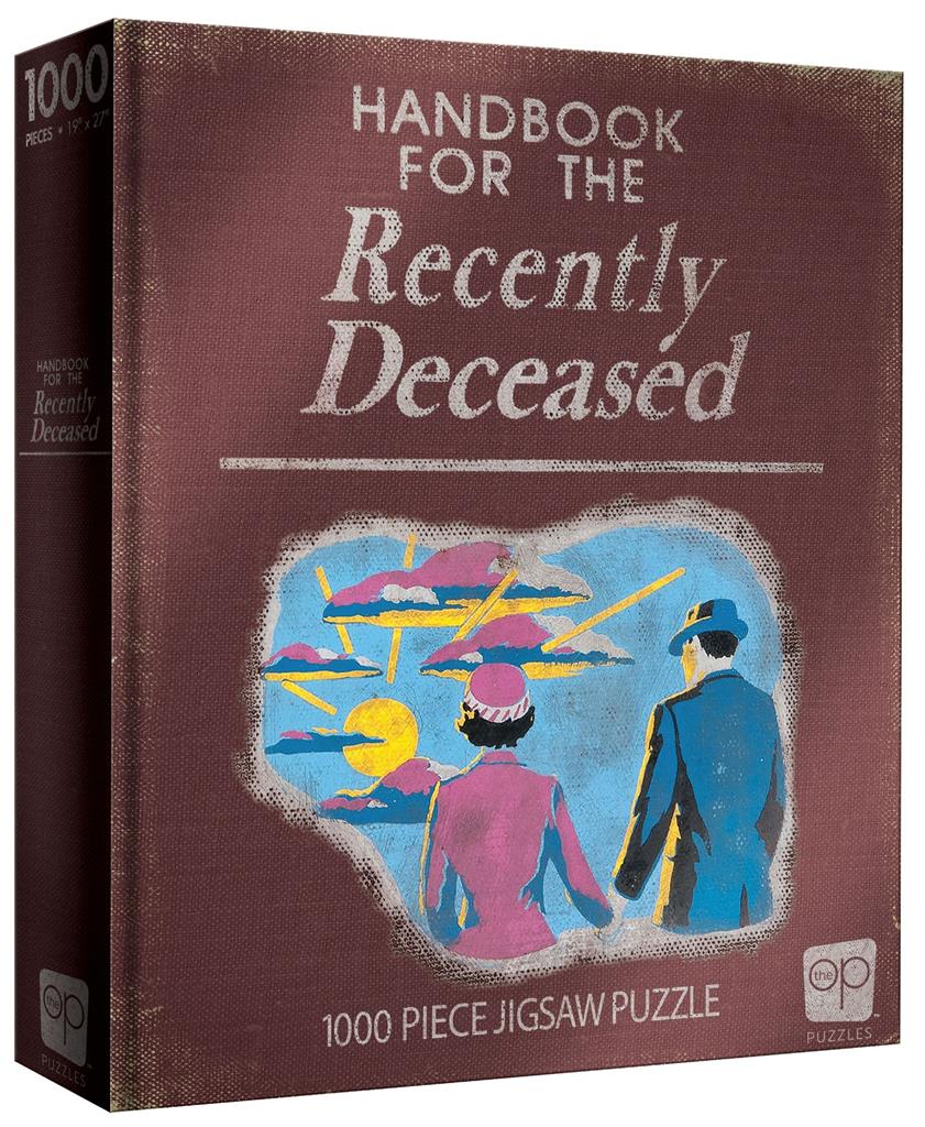 Beetlejuice Handbook Recently Deceased Puzzle 1000