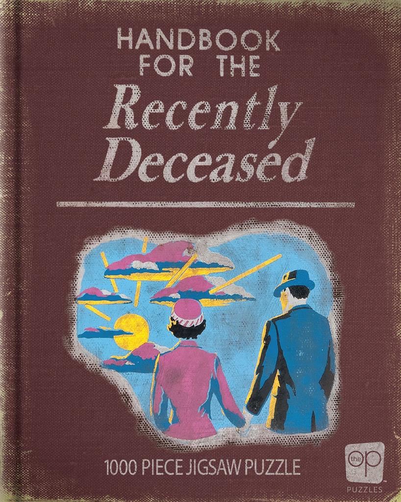 Beetlejuice Handbook Recently Deceased Puzzle 1000