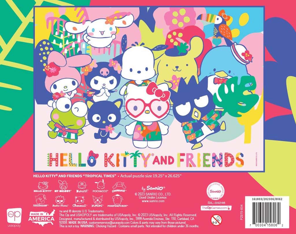 Hello Kitty Tropical Times Puzzle 1000 pcs