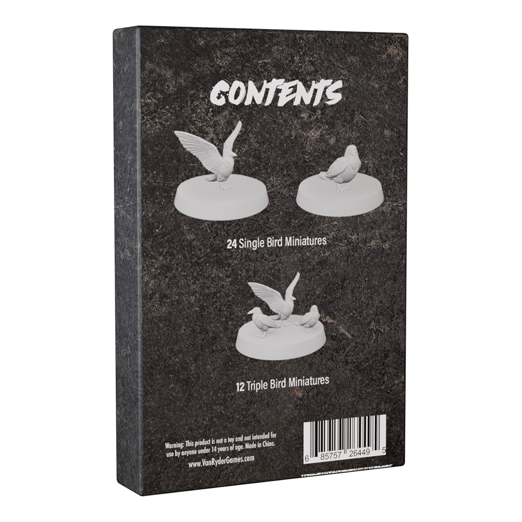 Final Girl Birds Miniatures Pack
