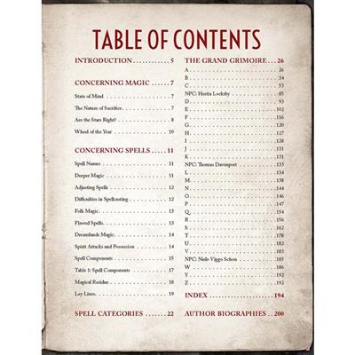 Call of Cthulhu Grand Grimoire of Mythos Magic HC