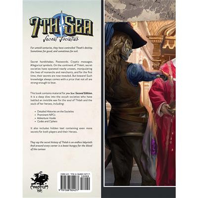 7th Sea Secret Societies HC