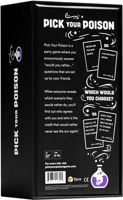 Pick Your Poison Family Exp.