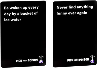 Pick Your Poison Family Exp.