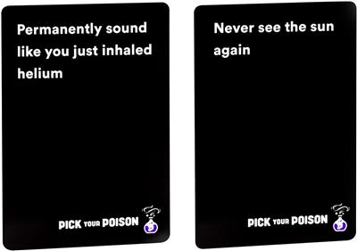 Pick Your Poison Family Exp.