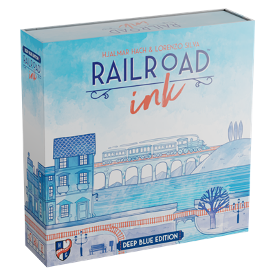 Railroad Ink Deep Blue 