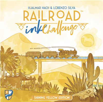 Railroad Ink Shining Yellow
