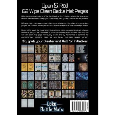 Giant Book of Sci-Fi Battle Mats